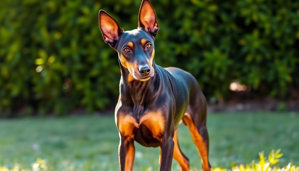 compact confident dog breed