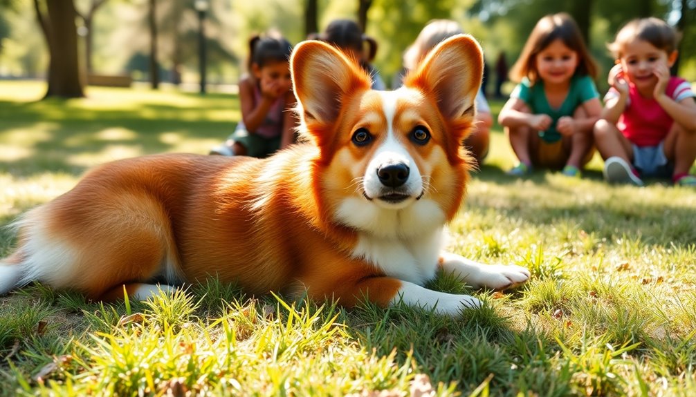 corgis enjoy socializing greatly