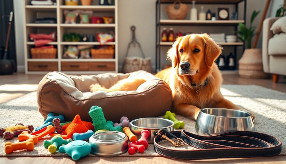 essential dog care items