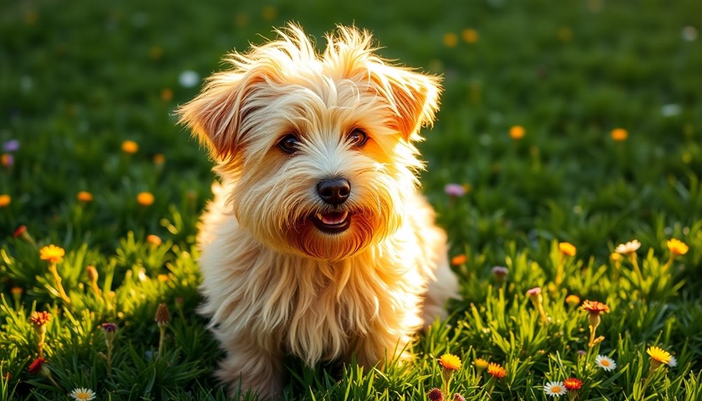 gentle fluffy terrier breed