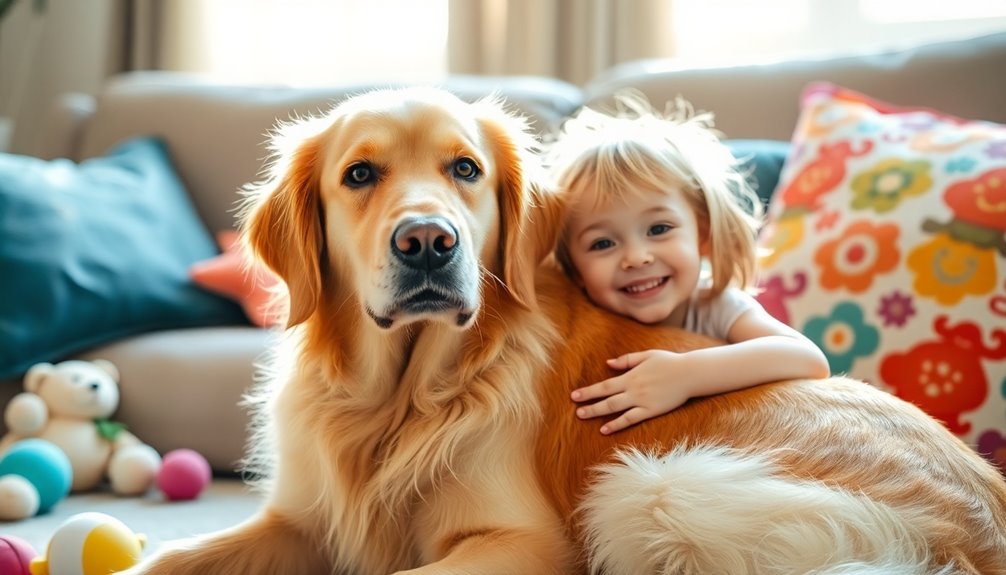 golden retrievers as therapy