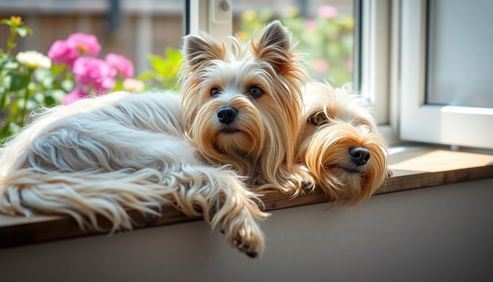 loyal long coated companion breed