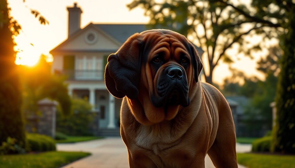 mastiffs are excellent protectors