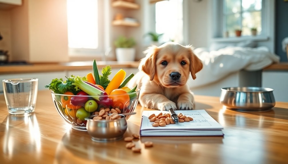 puppy growth requires proper nutrition