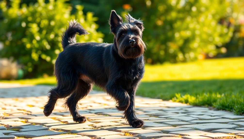 scottish terrier unique movement