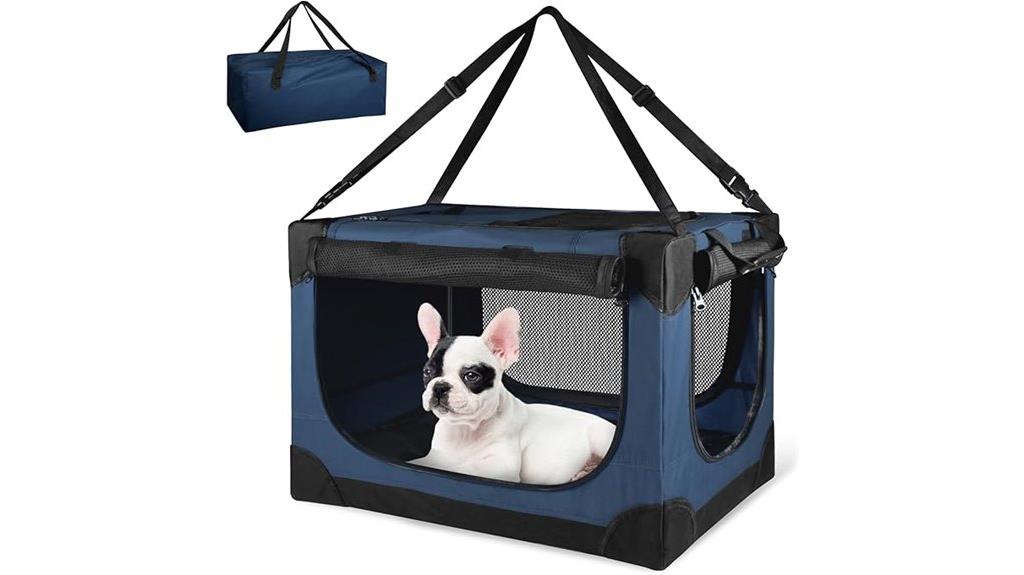 24 inch collapsible pet carrier