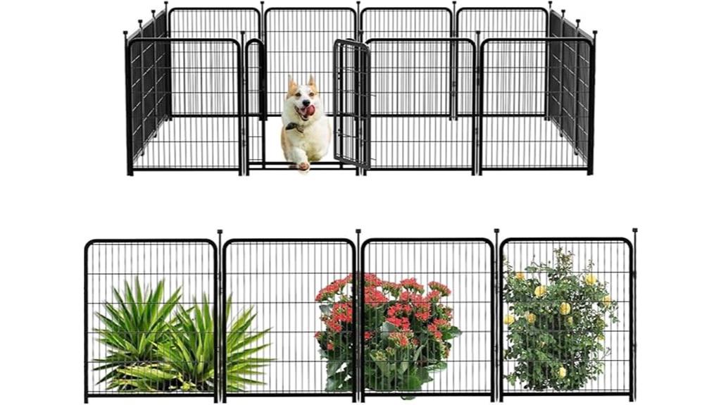 24 inch outdoor dog pen