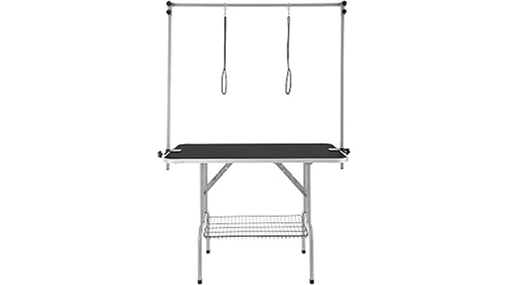 adjustable 46 inch grooming station