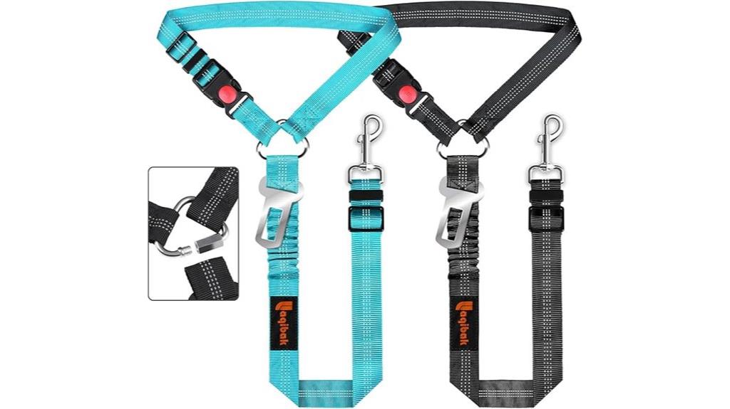 adjustable car dog harness