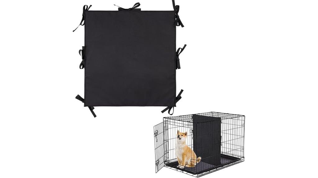 adjustable dog crate divider