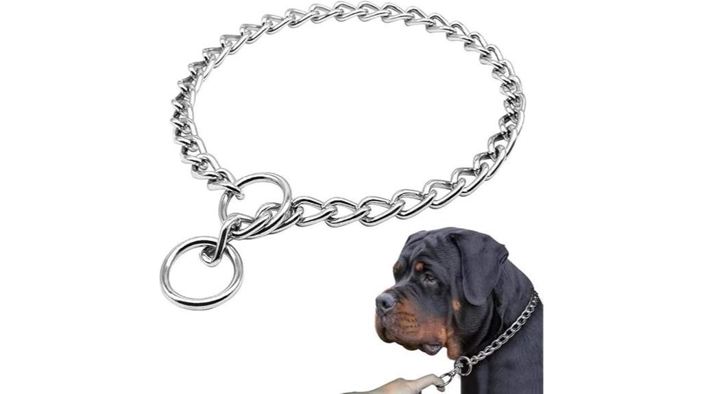 adjustable metal dog collar