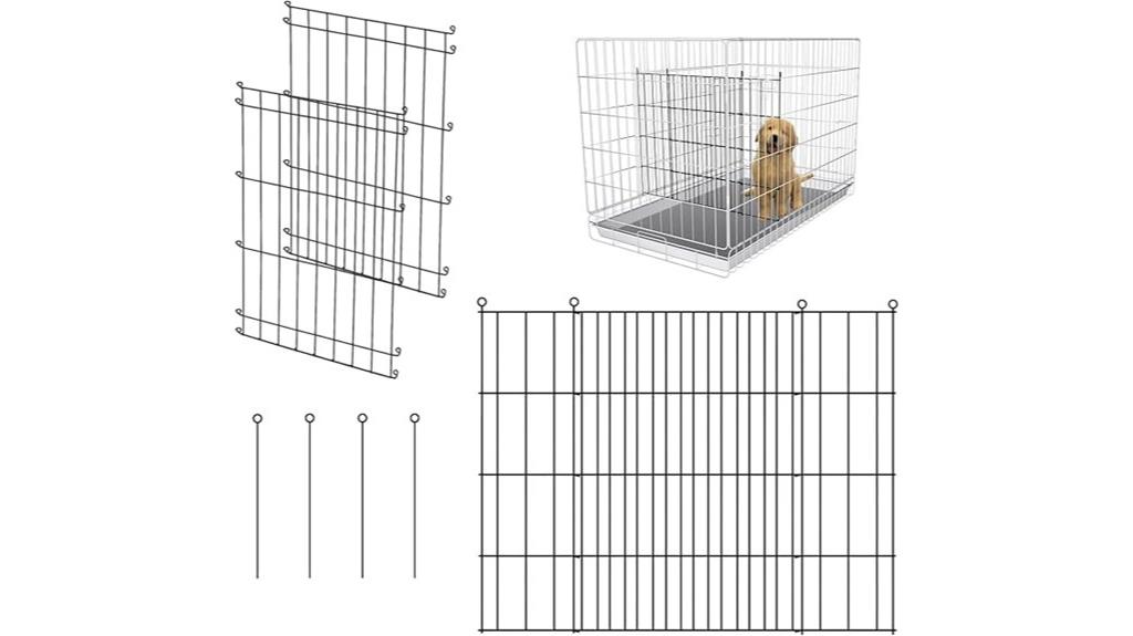 adjustable metal dog divider