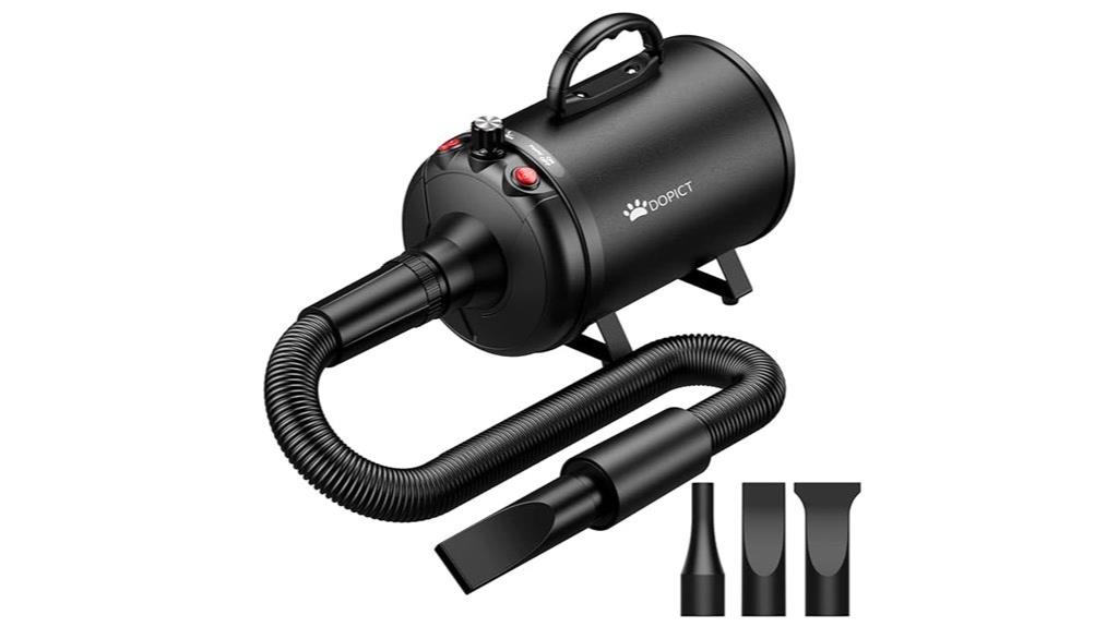 adjustable speed and temperature
