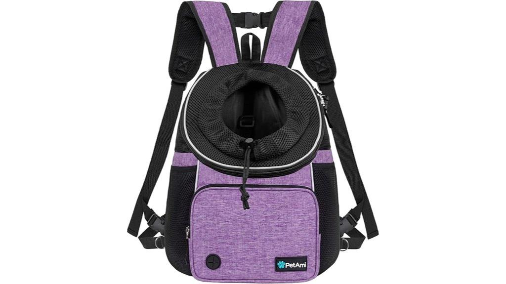 adjustable ventilated carrier backpack