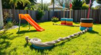 affordable backyard obstacle course