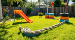 affordable backyard obstacle course