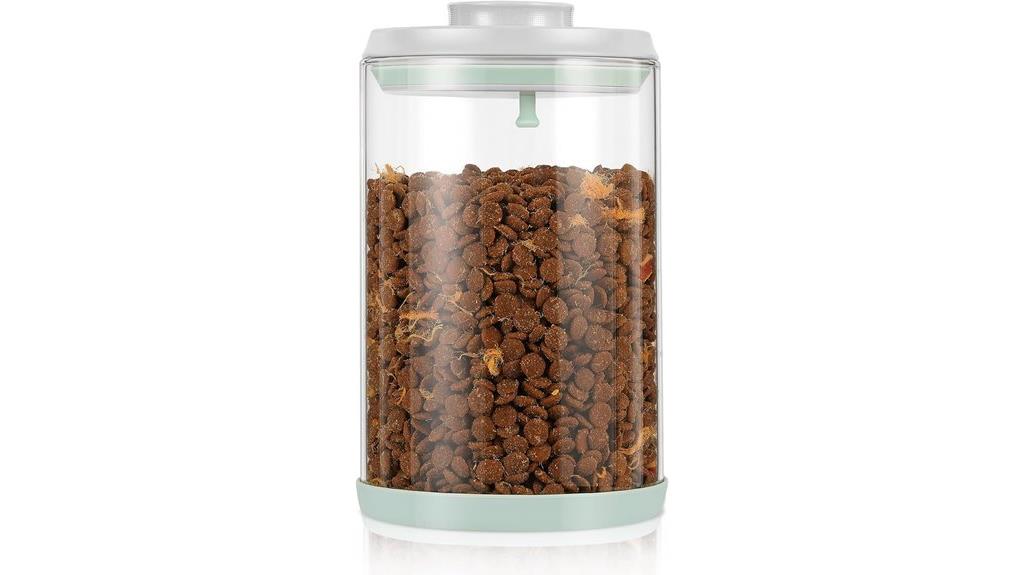 airtight dog treat jar