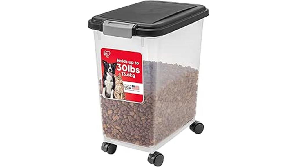airtight pet food container