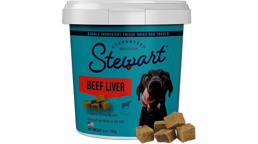 beef liver freeze dried treats