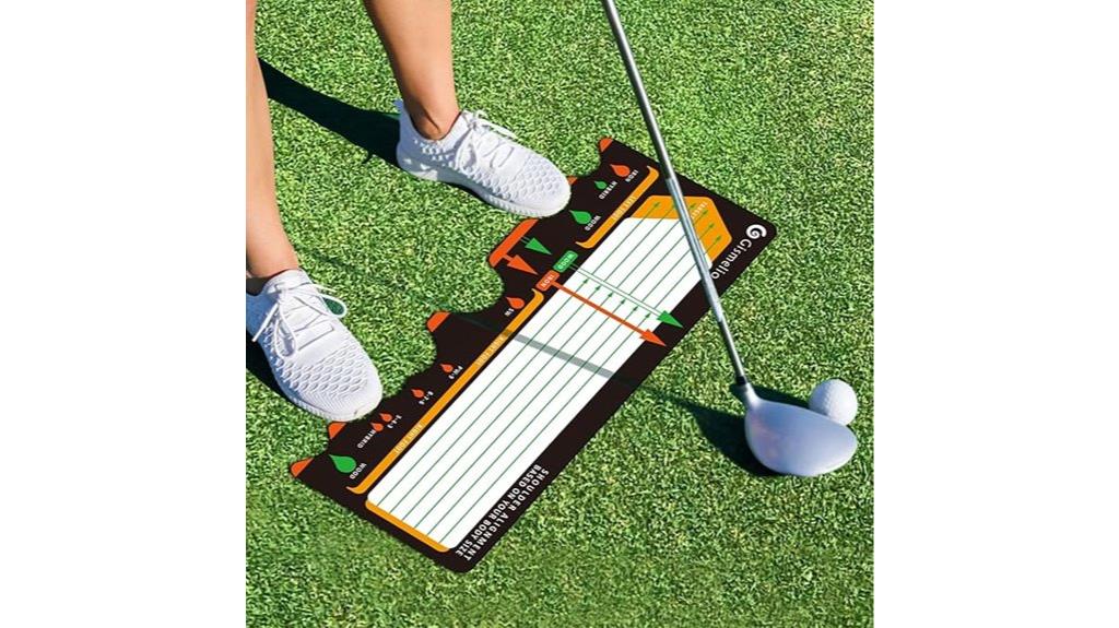 beginner golf practice mat