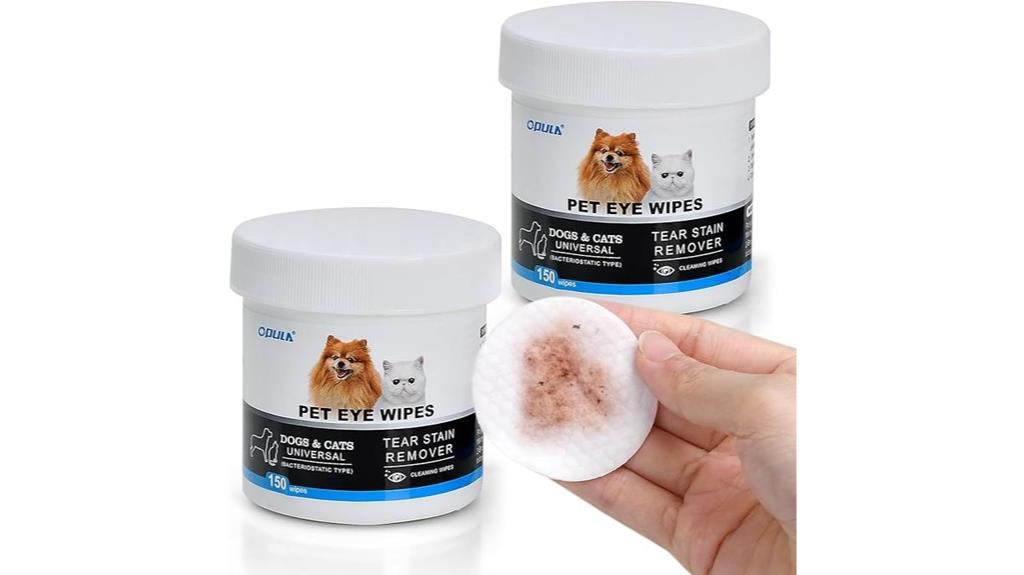 biodegradable tear stain wipes