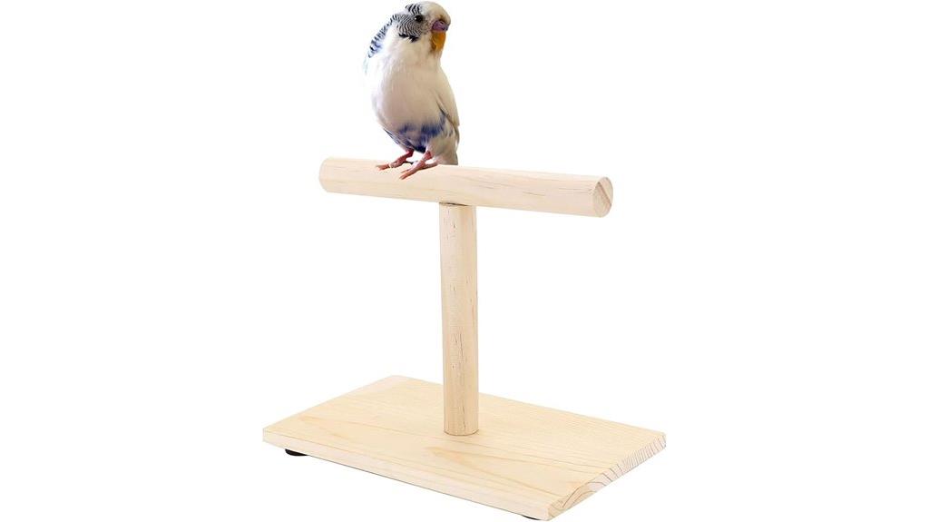 bird perch training toy