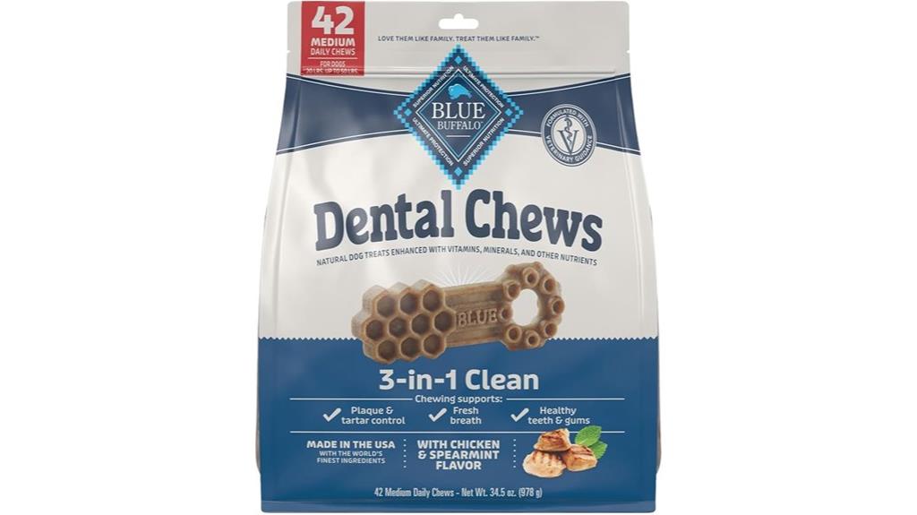 blue buffalo dental chews
