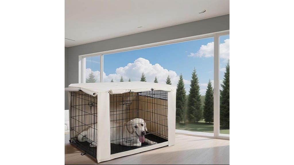 breathable 42 inch dog crate