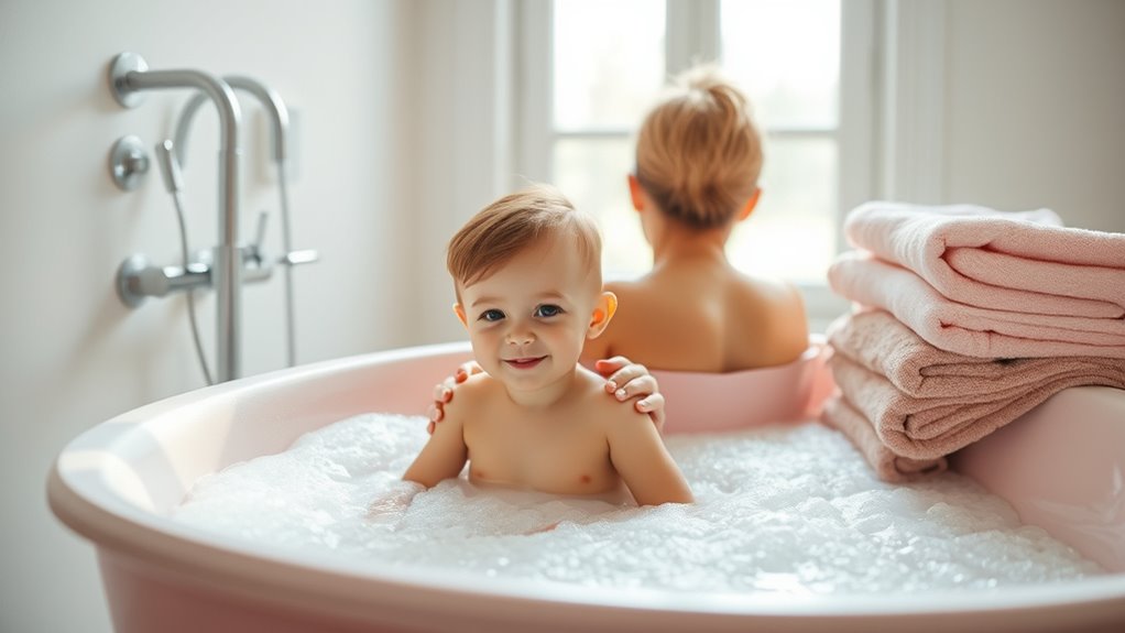 calm consistent bath routines
