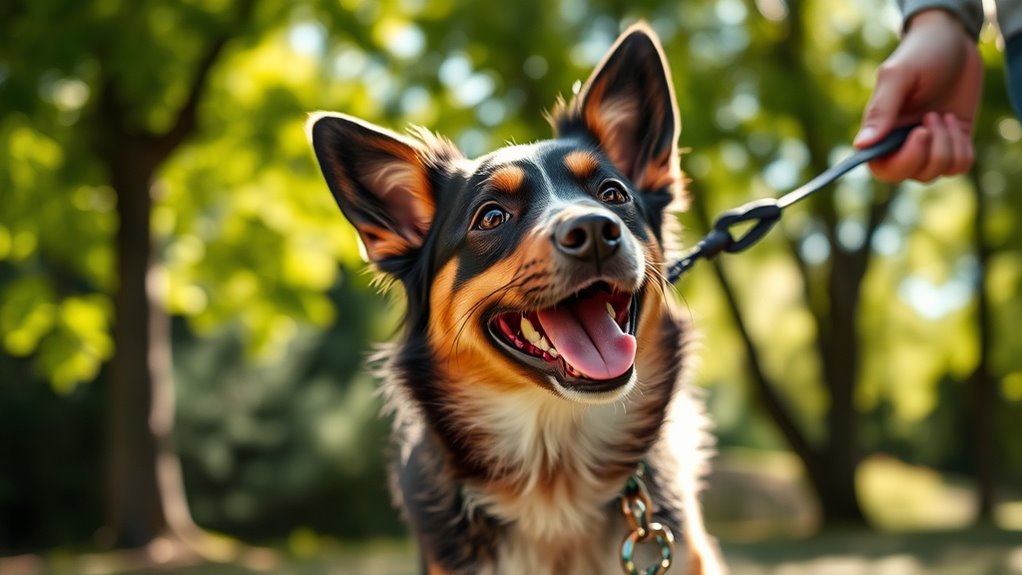 calm consistent leash training