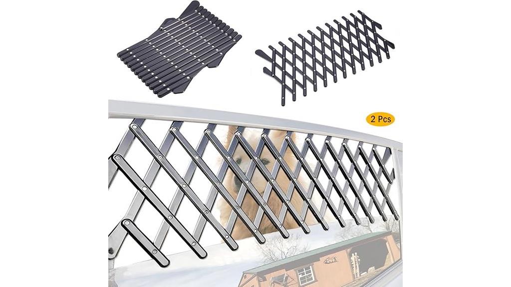car window pet barrier