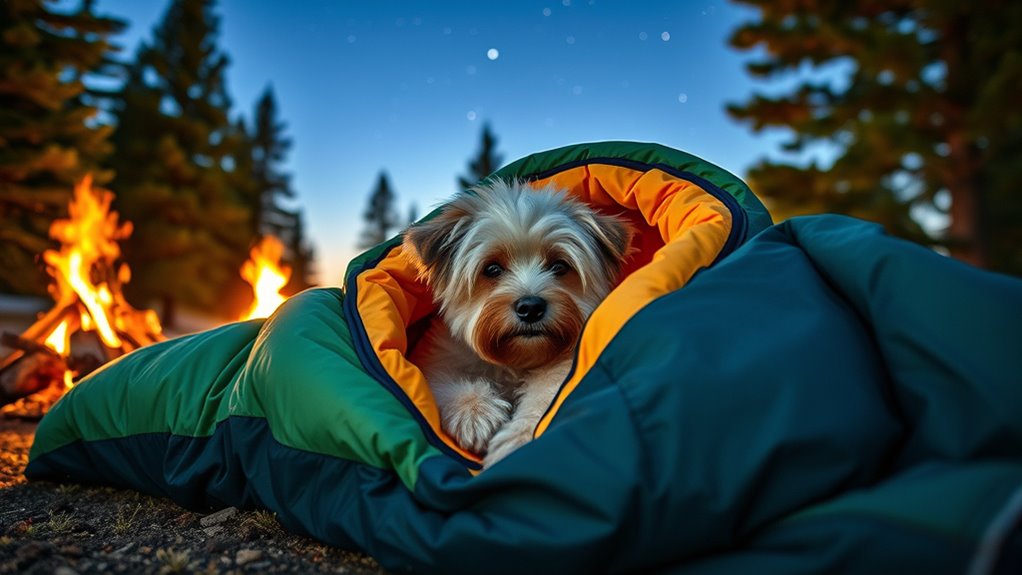 choosing the right camping dog sleeping bag