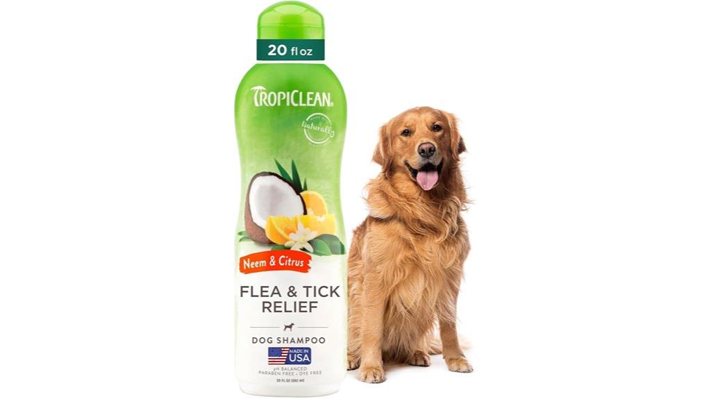 citrus flea tick shampoo