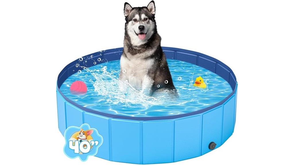 collapsible 40x12 inch pool