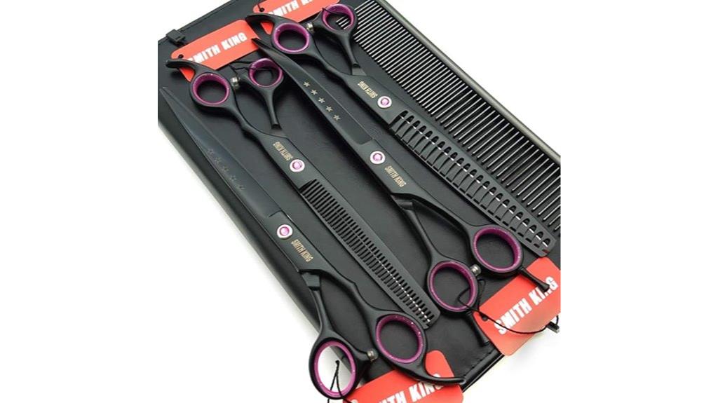 complete grooming scissors set