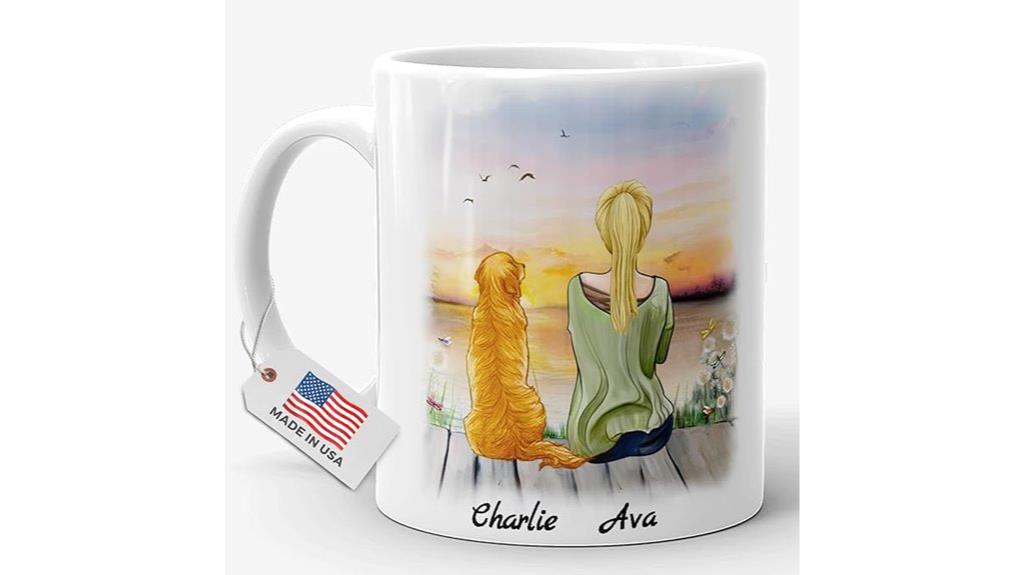 custom dog lover mug