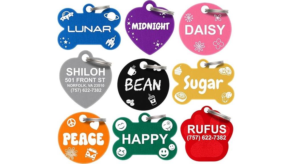 custom pet id tags