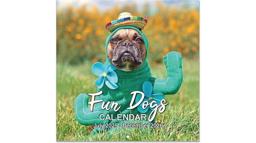 cute puppy year planner