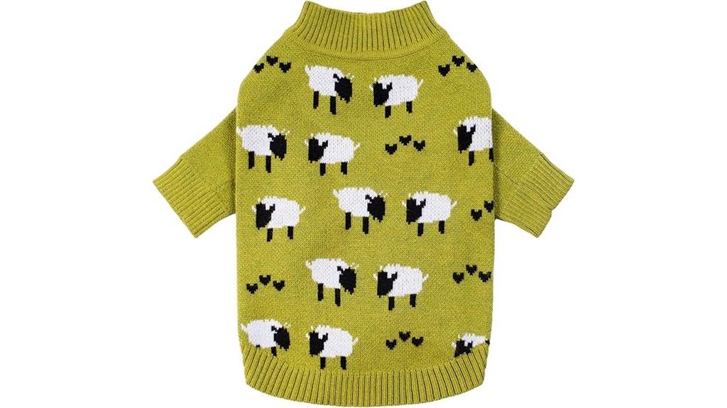 cute sheep dog sweater
