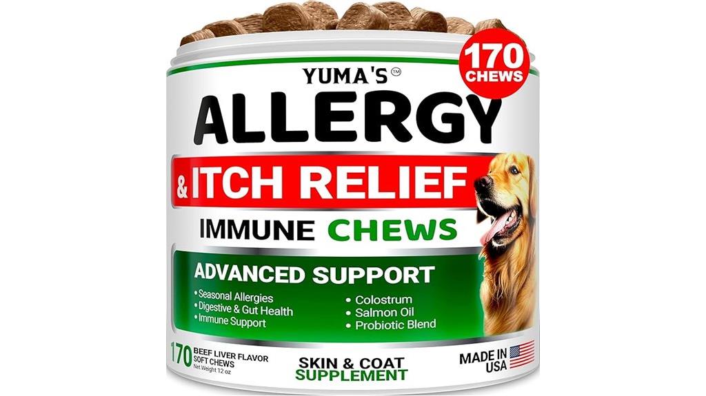 dog allergy relief chews