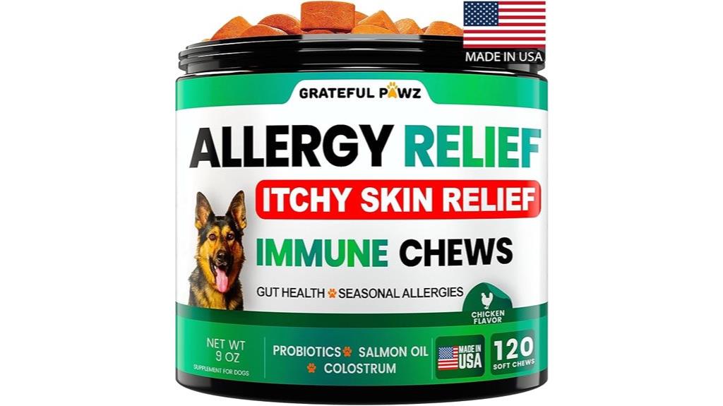 dog allergy relief chews