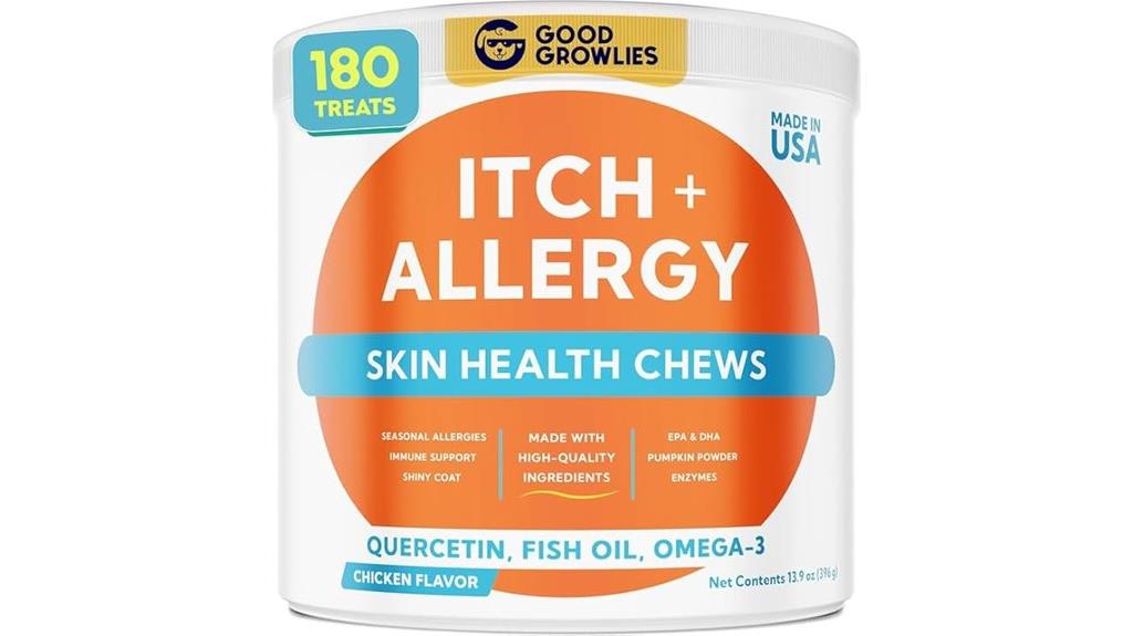 dog allergy relief chews