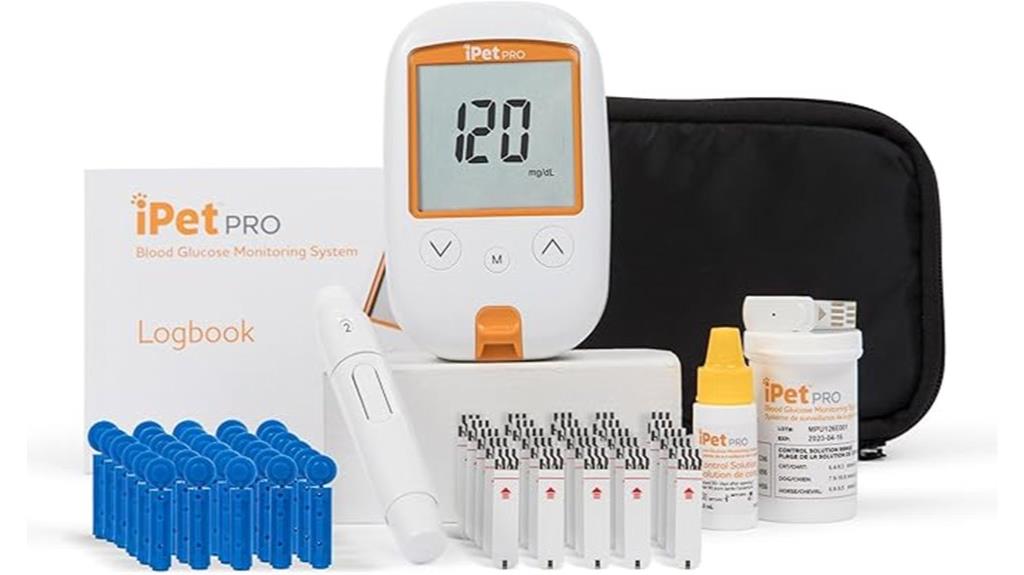 dog and cat blood glucose monitor
