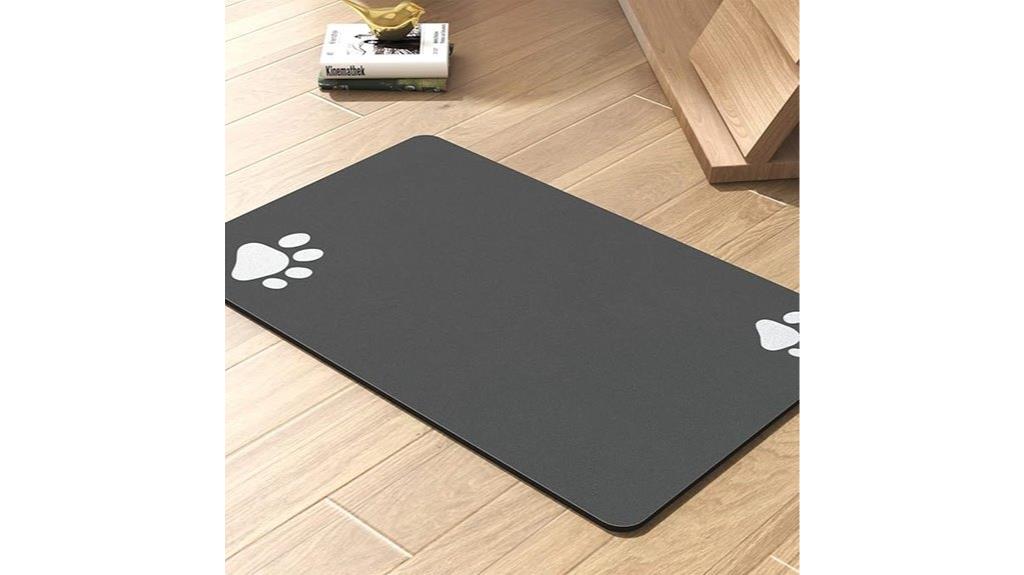 dog and cat food mat
