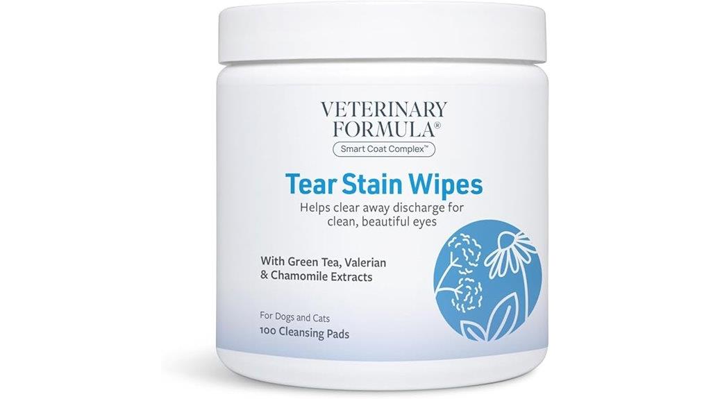 dog and cat tear stain wipes