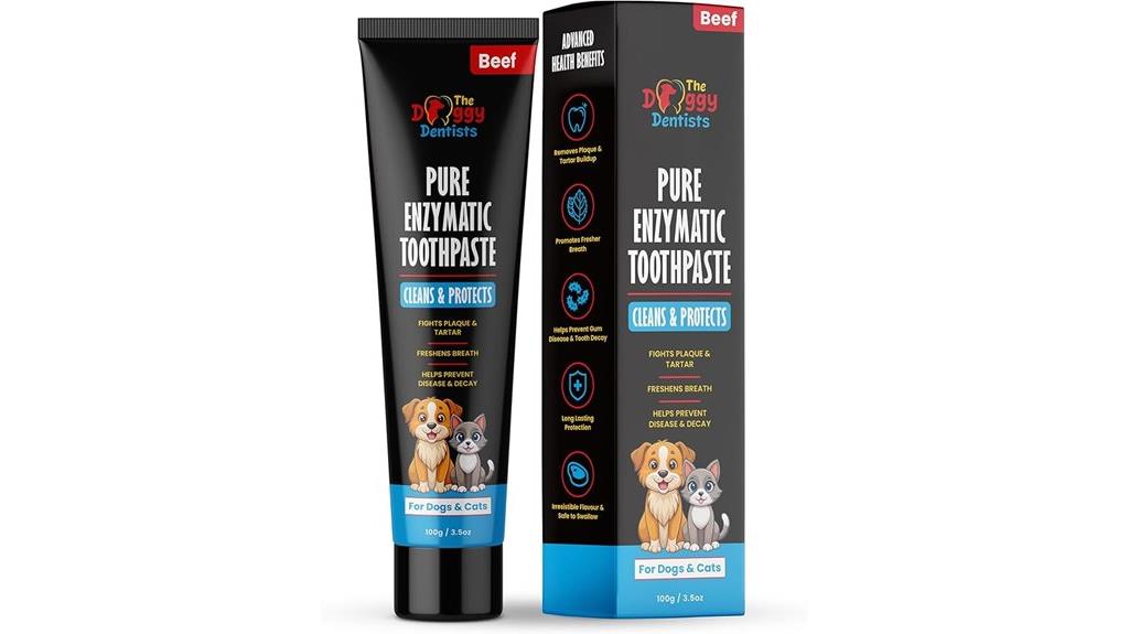 dog and cat toothpaste
