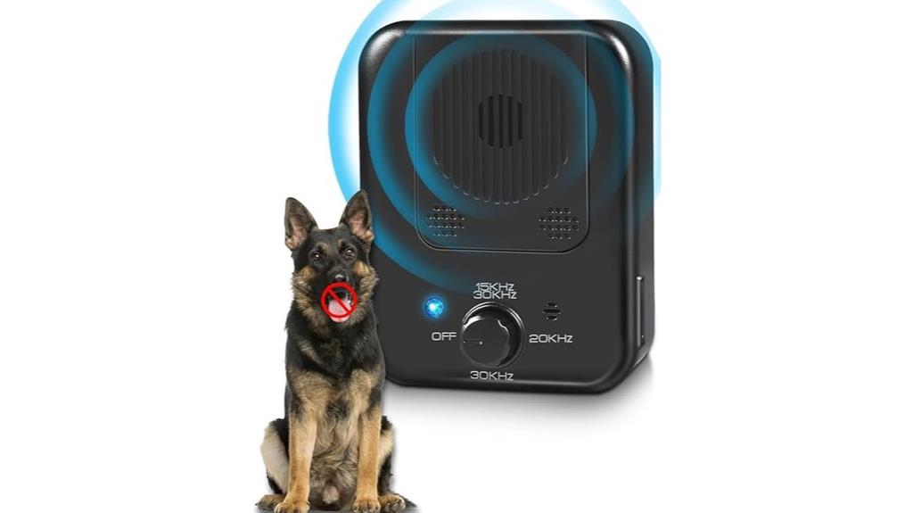 dog barking prevention device