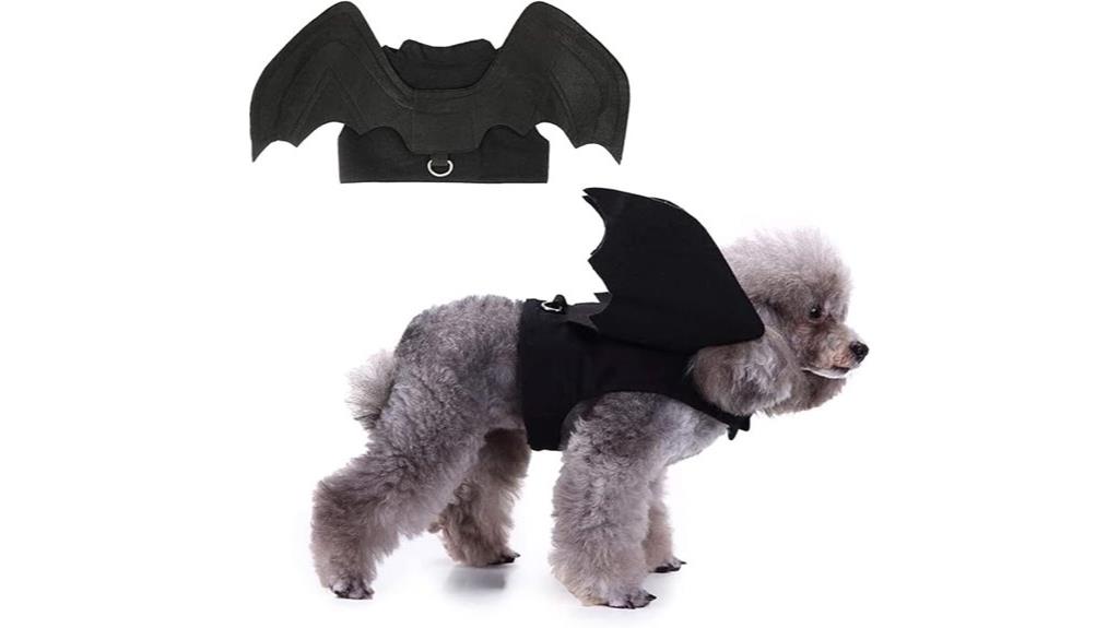 dog bat wing costume