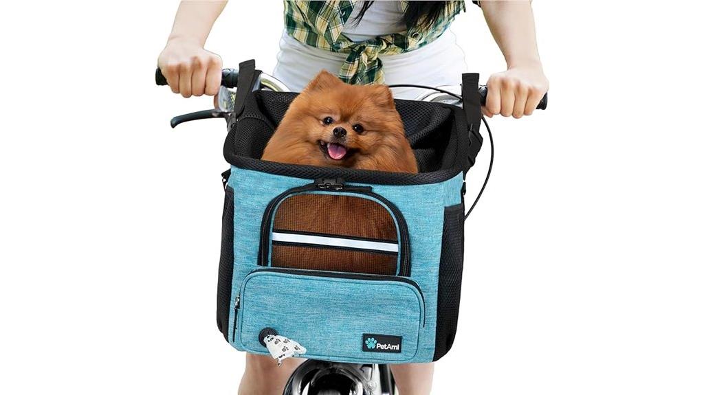 dog bike basket ventilated