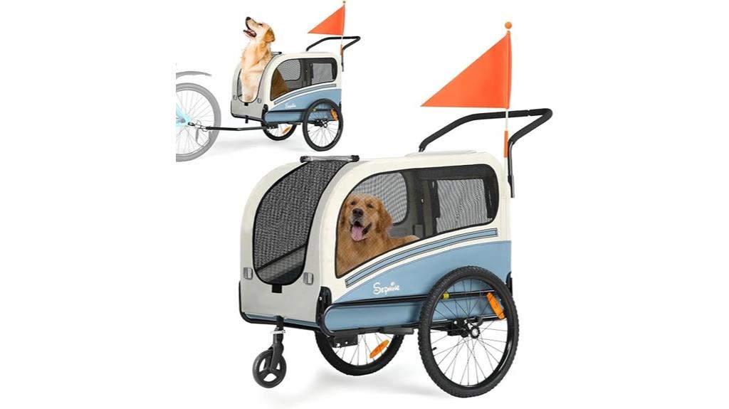 dog bike trailer stroller